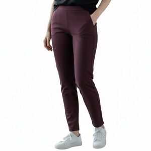 OGL tapered leg work pants in Ruby Small